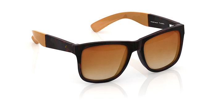 FASTRACK Brown Gradient Square Sunglasses for Men