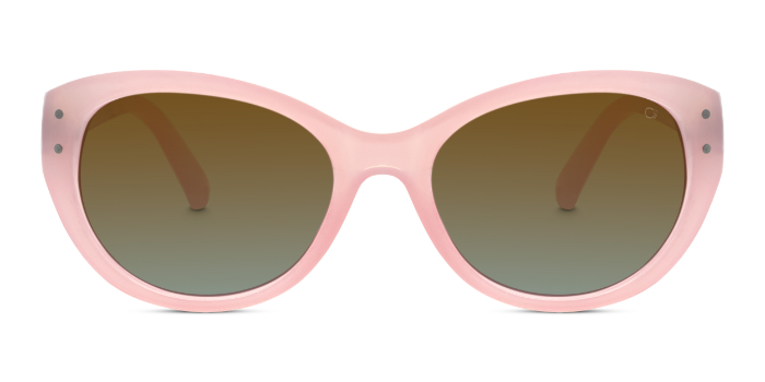 SPECSMAKERS Brown Tinted Cateye Sunglasses for Women