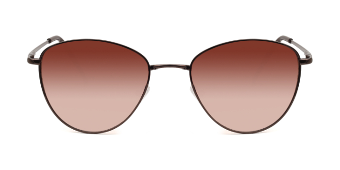  Brown Tinted Butterfly Sunglasses for Women