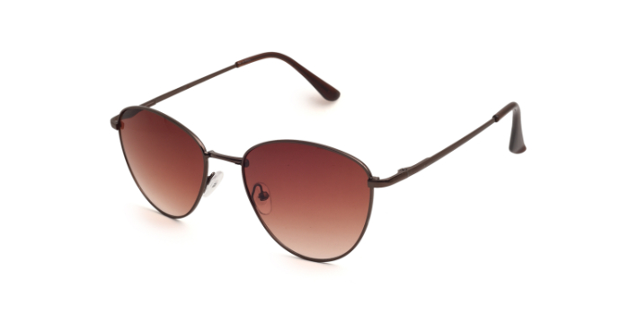  Brown Tinted Butterfly Sunglasses for Women