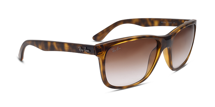 Ray-Ban Brown Tinted Wayfarer Sunglasses for Men and Women