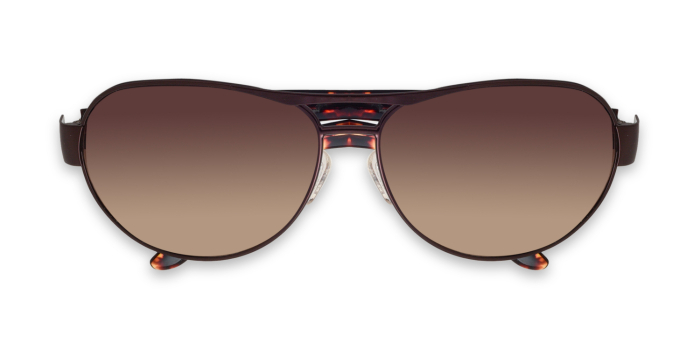 IMAGE Brown Tinted Square Sunglasses for Men and Women