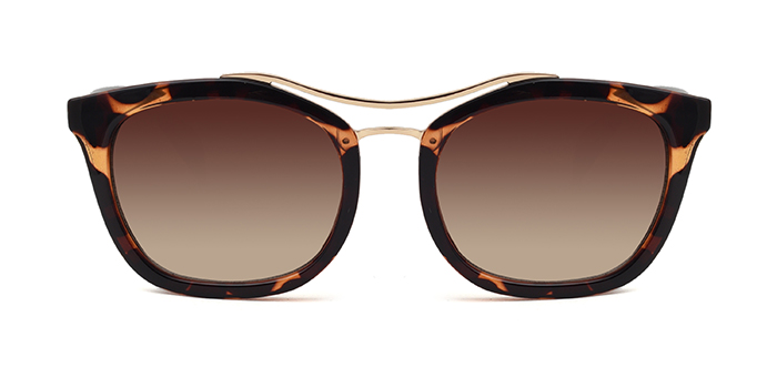 TITAN Brown Tinted Wayfarer Sunglasses for Men