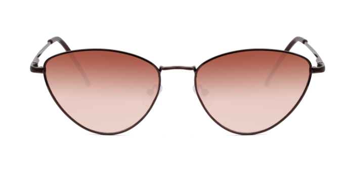  Brown Tinted Cateye Sunglasses for Women