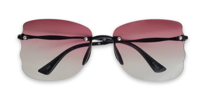  Purple Tinted Butterfly Sunglases for Women