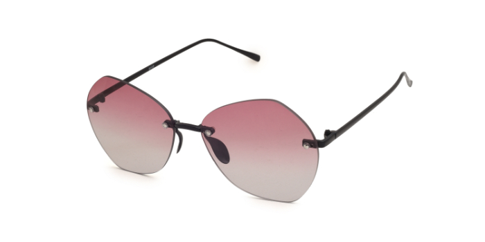  Purple Tinted Octagon Sunglases for Women