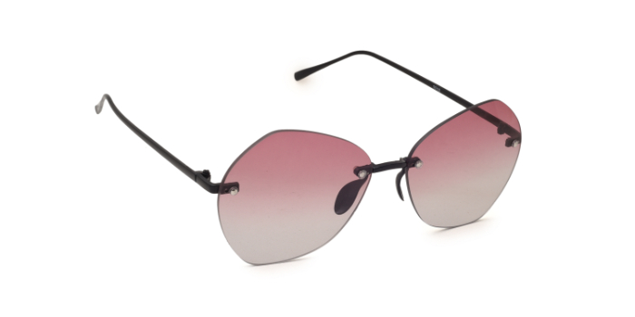  Purple Tinted Octagon Sunglases for Women
