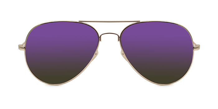 Aviator purple sunglasses on sale