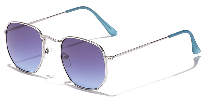 Alf Blue Tinted Round Sunglasses S20a0453 ₹999