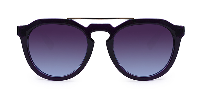 Alf Blue Tinted Round Sunglasses S20b1427 ₹1150