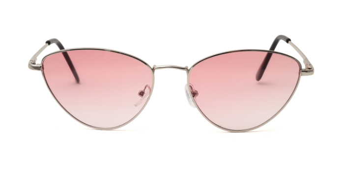  Pink Tinted Cateye Sunglasses for Women