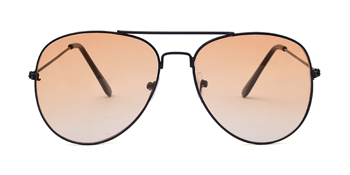  Orange Tinted Aviator Sunglasses for Men and Women