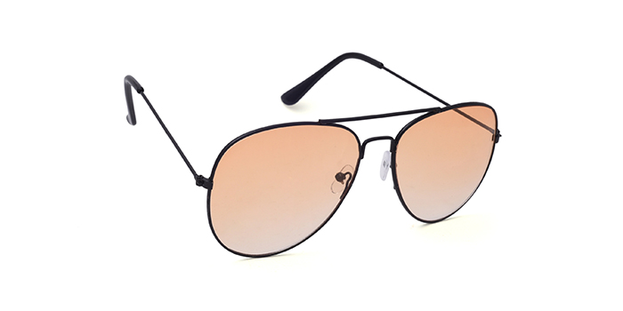  Orange Tinted Aviator Sunglasses for Men and Women