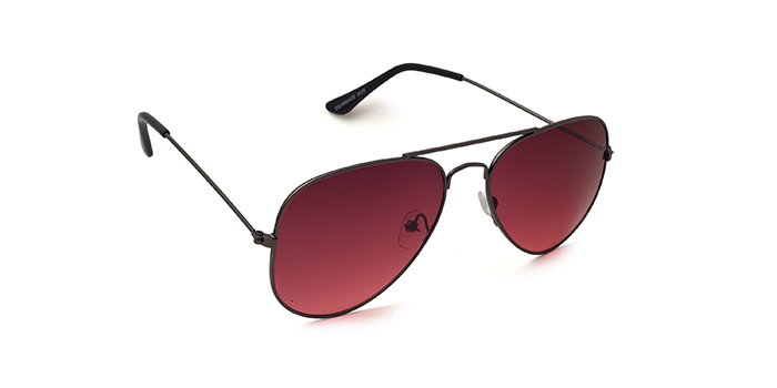  Wine Tinted Aviator Sunglasses for Men and Women