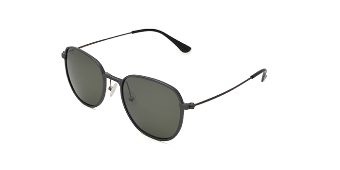 TITAN Green Polarized Square Sunglasses for Men