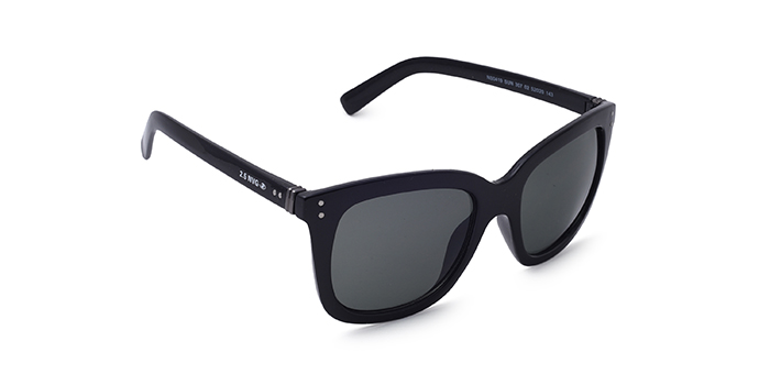 2.5 NVG by Essilor Green Tinted Cateye Sunglasses for Women