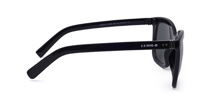 2.5 NVG by Essilor Green Tinted Cateye Sunglasses for Women