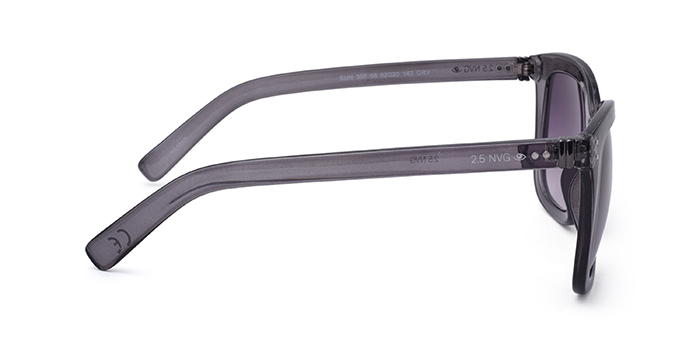 2.5 NVG by Essilor Smoke Tinted Cateye Sunglasses for Women