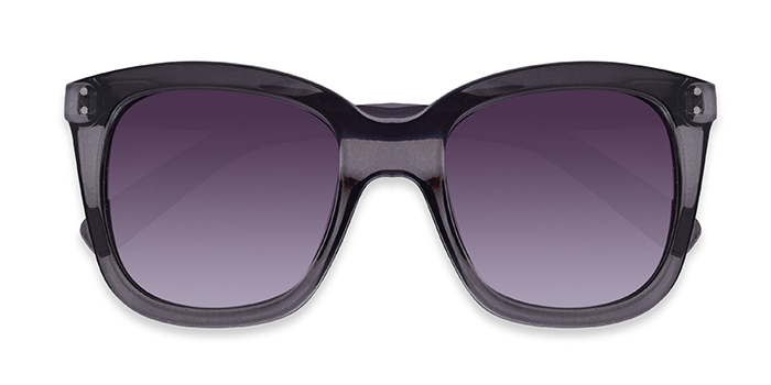 2.5 NVG by Essilor Smoke Tinted Cateye Sunglasses for Women