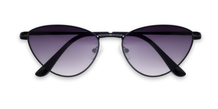  Smoke Tinted Cateye Sunglasses for Women