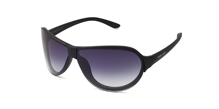 FASTRACK Smoke Tinted Wraparound Sunglasses for Men