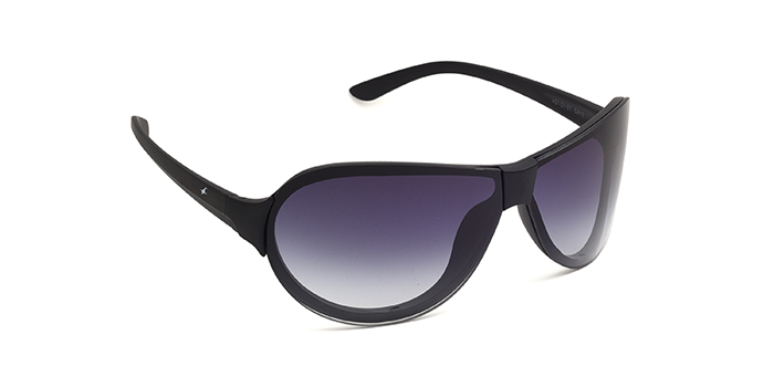 FASTRACK Smoke Tinted Wraparound Sunglasses for Men