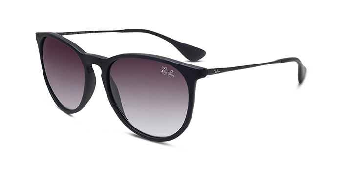 Ray-Ban Smoke Tinted Round Sunglasses for Men and Women