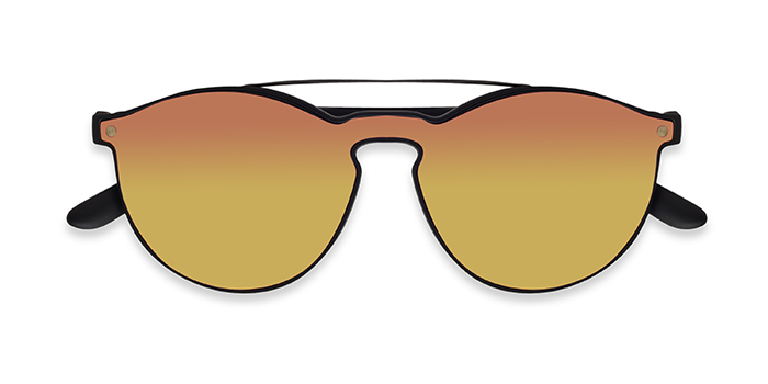 FASTRACK Multicolor MIRROR Round Sunglasses for Men