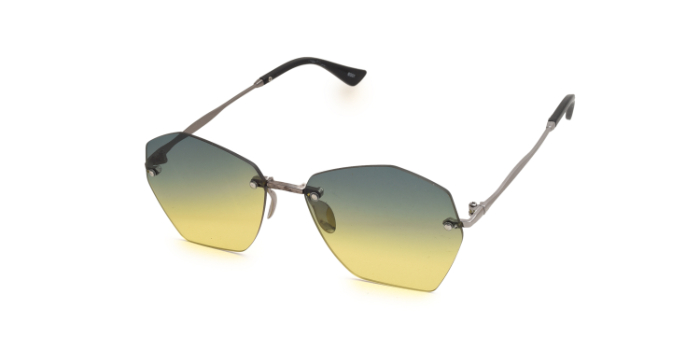  Multicolor Tinted Hexagon Sunglases for Women